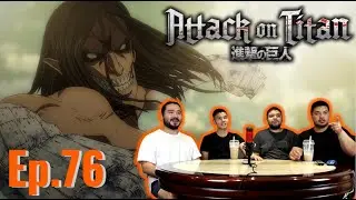 War Has Begun! Attack On Titan Reaction Ep.76