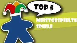 Top 5 Meistgespielte Brettspiele