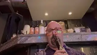 On The Gig with Jason #jazz #rainyweather#music #clarinet #musicianlife #easylisteningjazz
