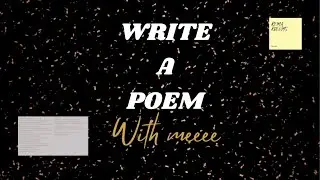 Let&rsquo;s write my first poem of 2026 😊😊✨
