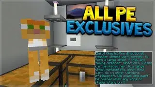 ALL Exclusives FEATURES That Minecraft Pocket Edition Has