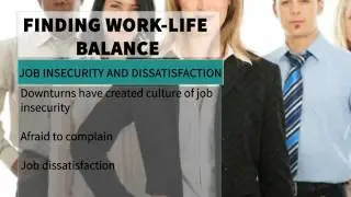 Work-Life Balance: Job Insecurity | Knowledgecity.com