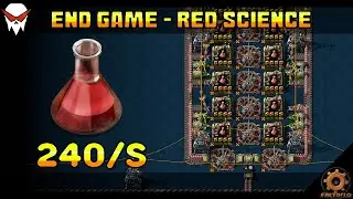 Factorio: Red Science Blueprint - End Game (Space Age DLC)