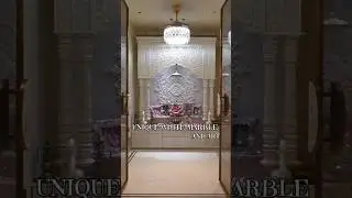 WHITE MARBLE TEMPLE FOR POOJA ROOM ! MARBLE MANDIR #whitetemple #hindumandir #marblemurti #mandir