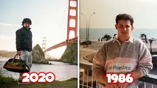 i recreated my dads first time in America... 34 YEARS LATER!! (An Emotional Surprise)