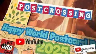 Увлекательное занятие в стиле Postcrossing: чтение профилей, обмен открытками и креативное украше...