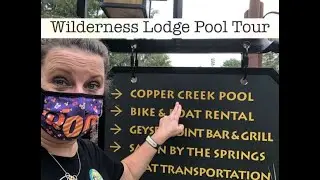 Disney's *COPPER CREEK POOL* Tour | Wilderness Lodge Resort | One of the BEST pools | Full Tour!