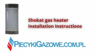 SH27 3.9 W gas heater powered by propane, butane or natural gas