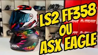 Qual o melhor capacete, ASX OU LS2? (Detalhes)