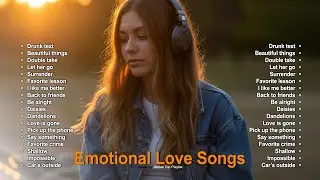 🎸Emotional Love Songs - New Trending English Songs || Global Chart Mix - Acoustic Covers Full Album