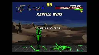 Ultimate Mortal Kombat Trilogy - Shang Tsung Friendship Glitch