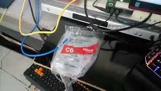 Teste de cabos CAT 5. vs CAT 6. Sem cortes!