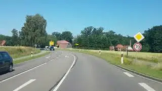 Anfahrt nach Goldenstedt im Landkreis Vechta im Bundesland  Niedersachsen in Deutschland