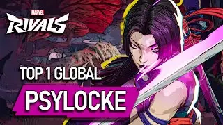 TOP 1 GLOBAL PSYLOCKE ! SparkR - MARVEL RIVALS PRO