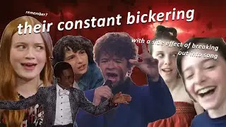 baby Stranger Things cast singing and bickering for 5 minutes and 41 seconds STRAIGHT