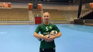 #handbollsutmaningen med Mathilda Lundstr&ouml;m