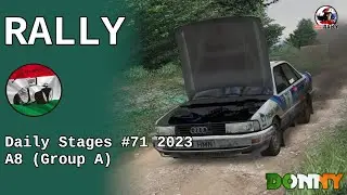 Rally | RallySimFans, Daily Stages #71 2023 | A8 (Group A) | RBR