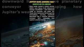 A mysterious thing Is Falling Inside Jupiter - #SpaceFacts,#PlanetaryScience,#GasGiant