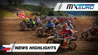 News Highlights | EMX 65 Race 2 | MXGP of Czech Republic 2024 #MXGP #Motocross