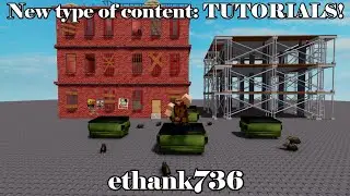 New type of content: TUTORIALS! (ROBLOX)