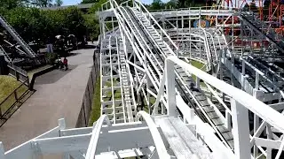 Bobsleds front seat on-ride HD POV Seabreeze 2024