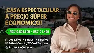 8 Minutos a la Playa: Casa Espectacular en Los Lirios La Romana | Martinez Real Estate