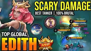EDITH BEST BUILD 2023 | TOP GLOBAL EDITH GAMEPLAY | MOBILE LEGENDS✓