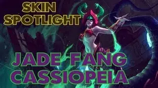 Jade Fang Cassiopeia - Skin Spotlight | League of Legends