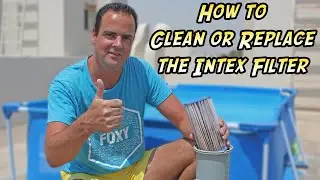 Очистка и замена картриджа фильтрующего насоса Intex