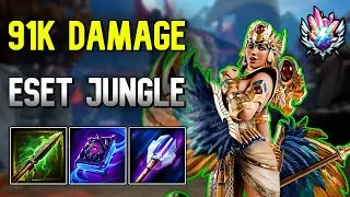 91K DAMAGE ESET BUILD! - Smite 2 Jungle Gameplay Deity