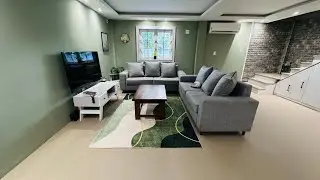 Matte finish interior paint includes Solid matte brown Epoxy floor finish..