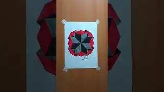 Easy 3D illusion drawing 🤔🤯😲🧐#shorts #3d #illusion #drawing #art