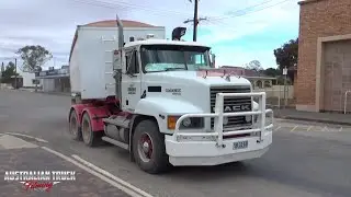 Aussie Truck Filming: Trucks Hard at Work during Harvest Season in Booleroo Centre, South Australia!