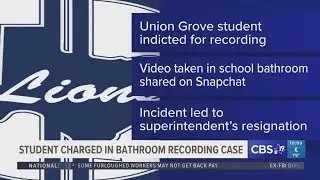 Union Grove student charged in school bathroom recording incident
