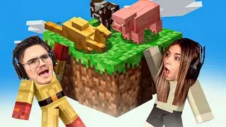 HICIMOS UN ZOOLÓGICO EN MINECRAFT EN UN BLOQUE 😱