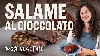Salame al cioccolato: 100% vegetale al caff&egrave; e nocciole | PianetaB12 in cucina