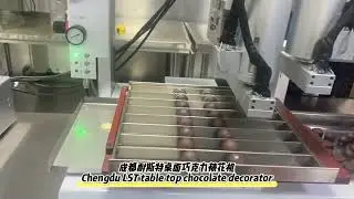 Simple operation accurate chocolate dispensing Table top chocolate decorator