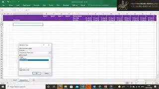 Layout and design of a financial model