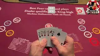 THREE OF A KIND!!!  4 CARD POKER!