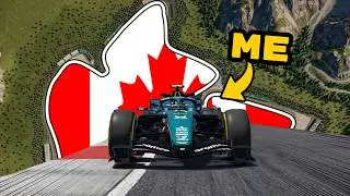 I Made CANADA into a F1 Track and RACED on it