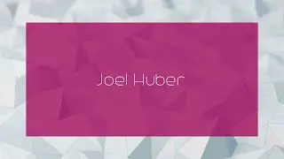 Joel Huber - appearance