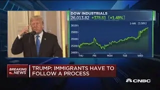 Trump says he's the reason Jeff Flake is retiring