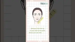 Warning⚠️:Watch this before getting a haircut| 🎬PART 1🎬 How to Measure Your Face Shape like a Pro!📏📐