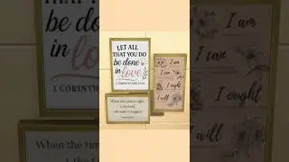 ✨ Sims 4 Custom Content | Scripture Wall Art CC ✨