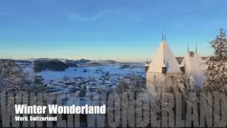 Winter Wonderland in Worb, Switzerland
