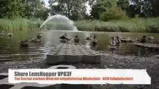 Shure LensHopper VP83F Microphone - Audio Test!