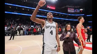 De'Aaron Fox HOOPS In San Antonio Spurs Debut (Remember His Name)