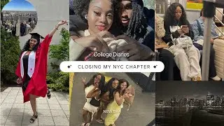 Closing My NYC Chapter : College Adventures, Fright Fest Date, Graduation 🎓 & Pho Mukbang 🍜✨
