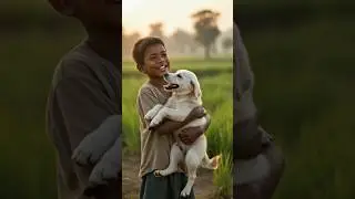 Boy & Dog: A Heartfelt Virtual Bond | #shortvideo #toonmasti #puppystory #child #aishorts