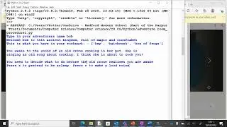 Python Adventure Game 11: Secret room part 1